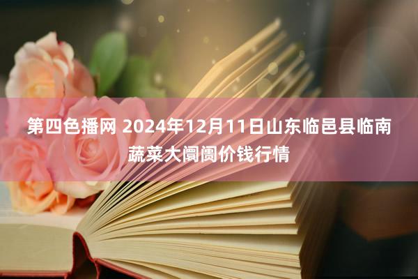 第四色播网 2024年12月11日山东临邑县临南蔬菜大阛阓价钱行情